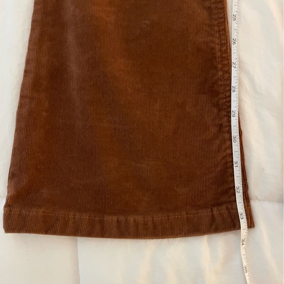 EUC Gap 70s high rise flare brown cords size 26L - Picture 6 of 11